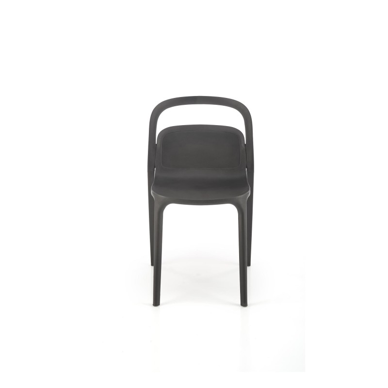 'K490 Black Plastic Chair' 'K490 Black Plastic Chair'
