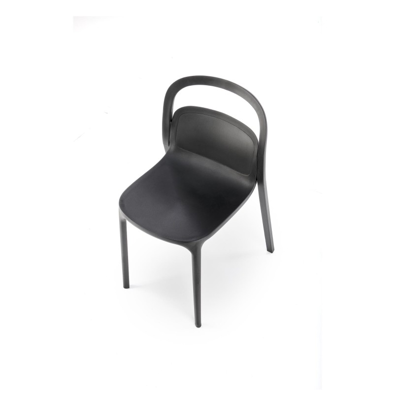 K490 krzesło plastik czarny(1p 4szt) K490 krzesło plastik czarny(1p 4szt)
