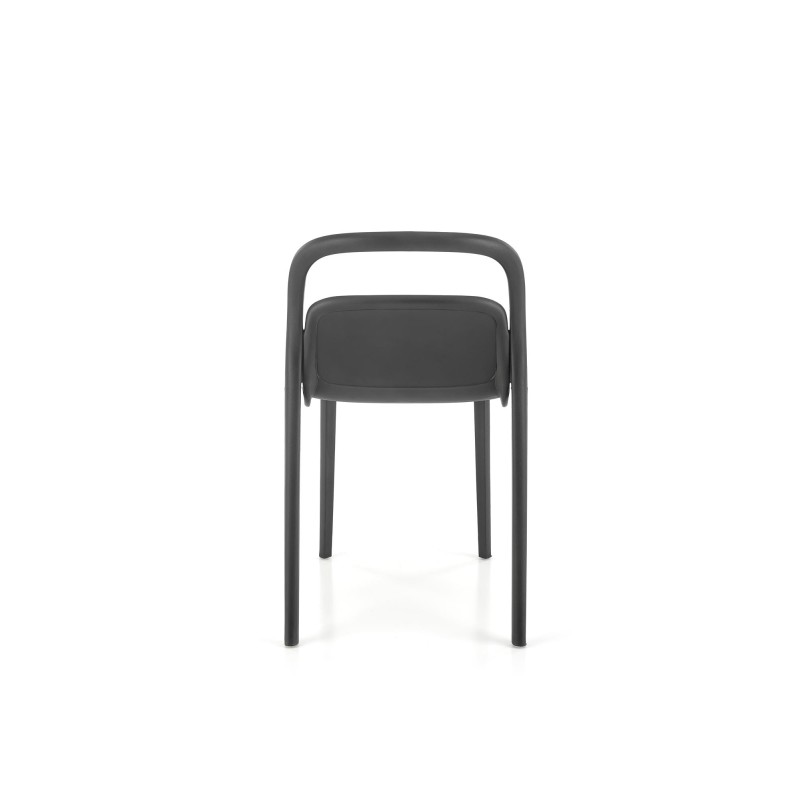 K490 krzesło plastik czarny(1p 4szt) K490 krzesło plastik czarny(1p 4szt)