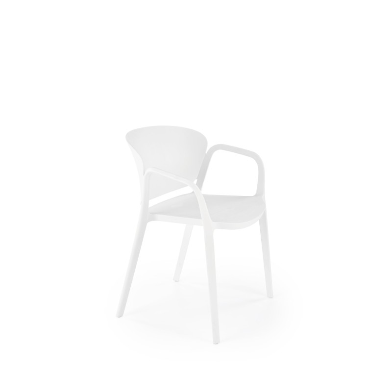 'K491 White Plastic Chair' 'K491 White Plastic Chair'