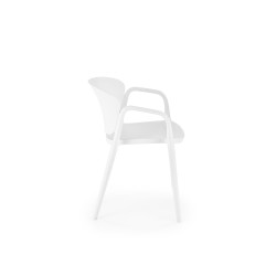 'K491 White Plastic Chair' 'K491 White Plastic Chair'