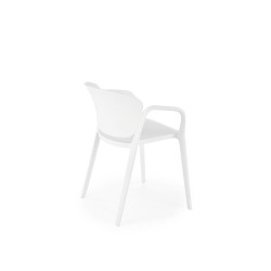 'K491 White Plastic Chair' 'K491 White Plastic Chair'