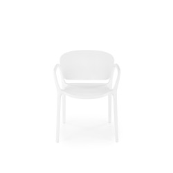 'K491 White Plastic Chair' 'K491 White Plastic Chair'