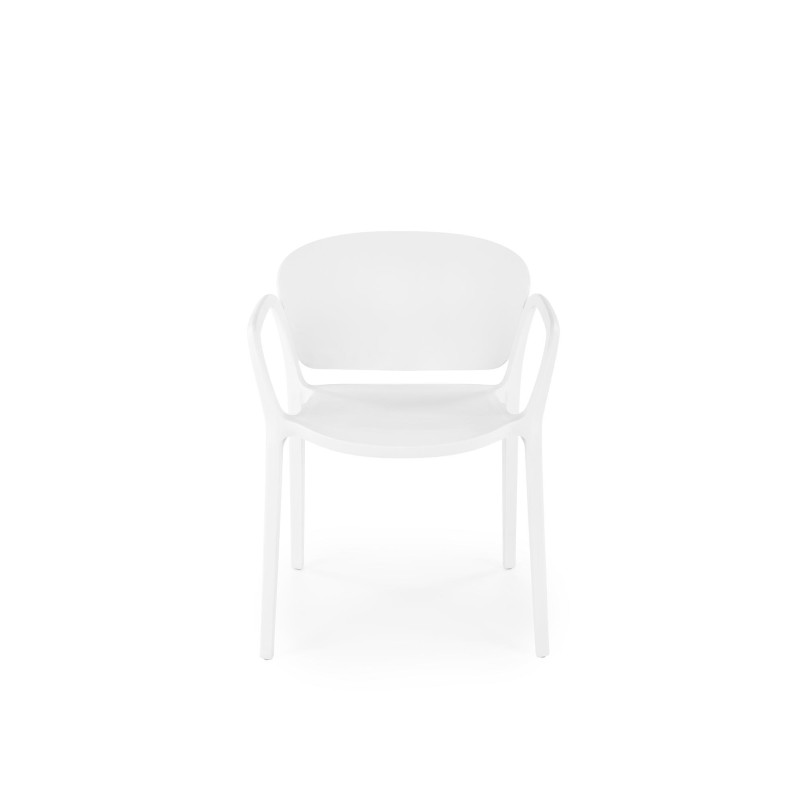 'K491 White Plastic Chair' 'K491 White Plastic Chair'