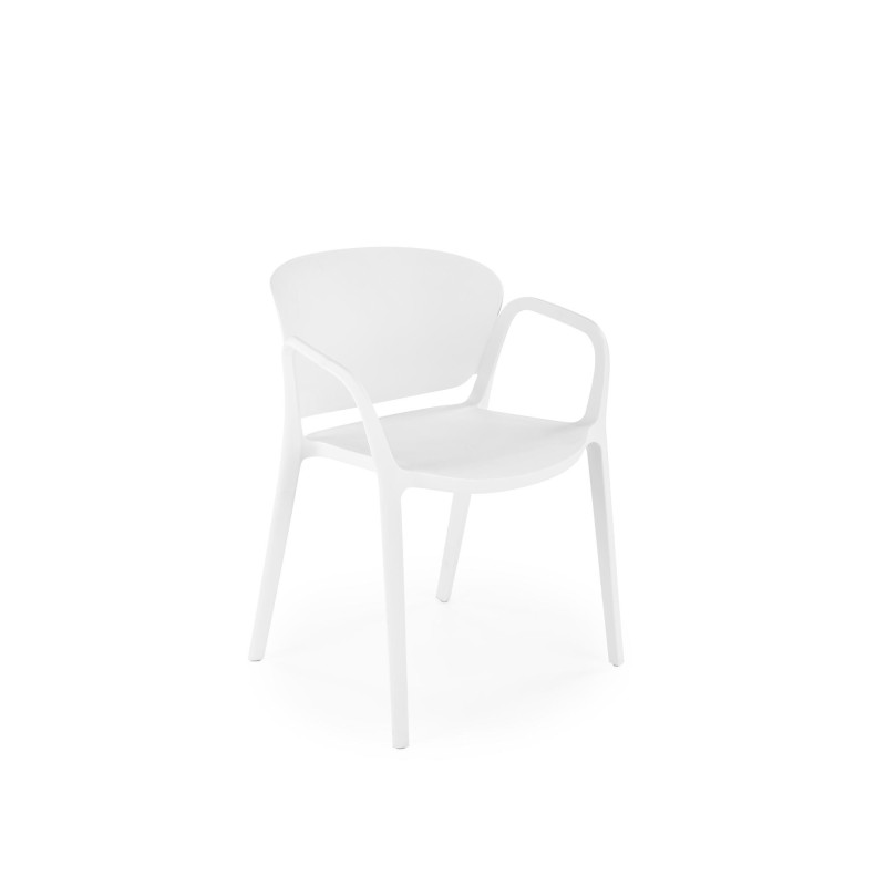 'K491 White Plastic Chair' 'K491 White Plastic Chair'