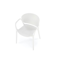 'K491 White Plastic Chair' 'K491 White Plastic Chair'