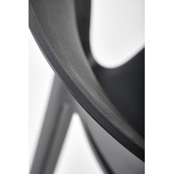 K491 krzesło plastik czarny (1p 4szt) K491 krzesło plastik czarny (1p 4szt)