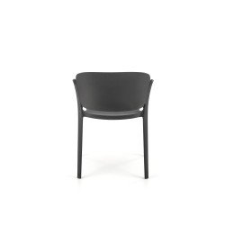 'K491 Black Plastic Chair' 'K491 Black Plastic Chair'