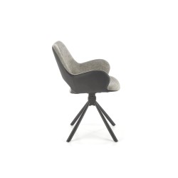 'K494 Ash Grey / Black Chair' 'K494 Ash Grey / Black Chair'