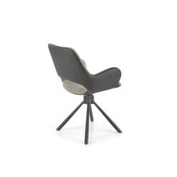 'K494 Ash Grey / Black Chair' 'K494 Ash Grey / Black Chair'