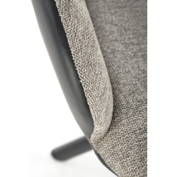 'K494 Ash Grey / Black Chair' 'K494 Ash Grey / Black Chair'
