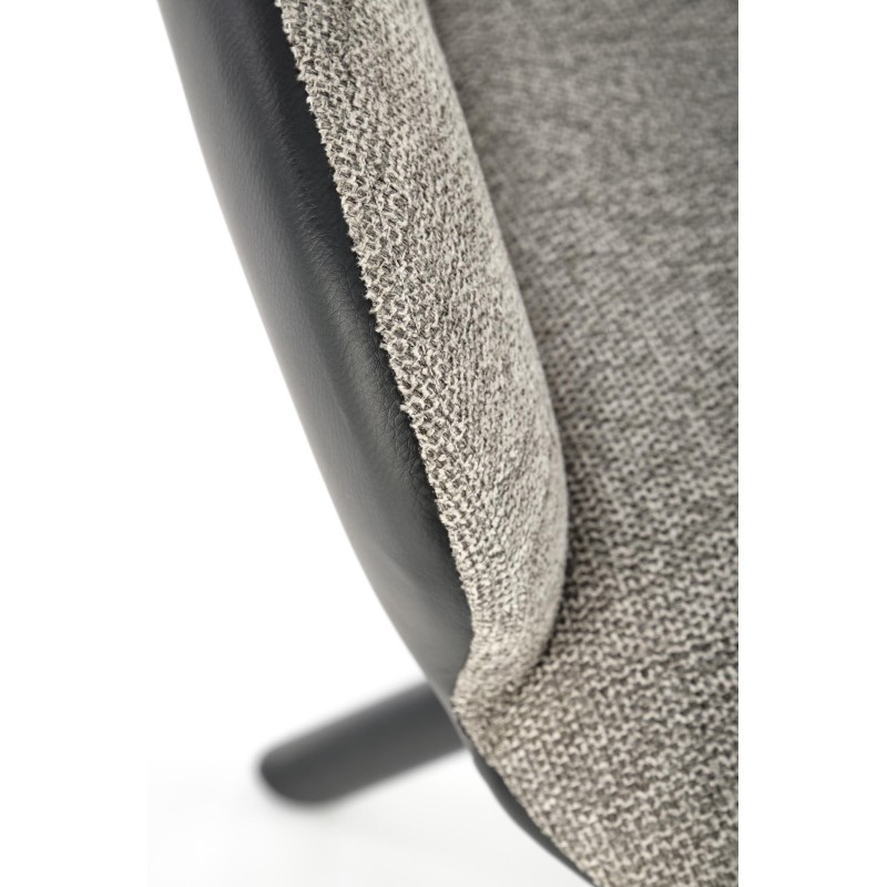 'K494 Ash Grey / Black Chair' 'K494 Ash Grey / Black Chair'
