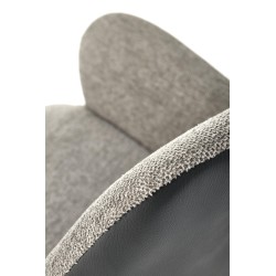 'K494 Ash Grey / Black Chair' 'K494 Ash Grey / Black Chair'