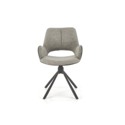 'K494 Ash Grey / Black Chair' 'K494 Ash Grey / Black Chair'