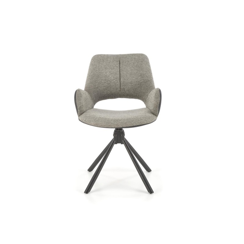 'K494 Ash Grey / Black Chair' 'K494 Ash Grey / Black Chair'