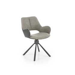 'K494 Ash Grey / Black Chair' 'K494 Ash Grey / Black Chair'