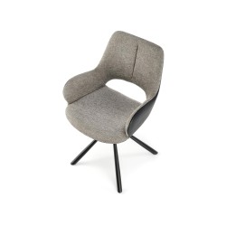 'K494 Ash Grey / Black Chair' 'K494 Ash Grey / Black Chair'