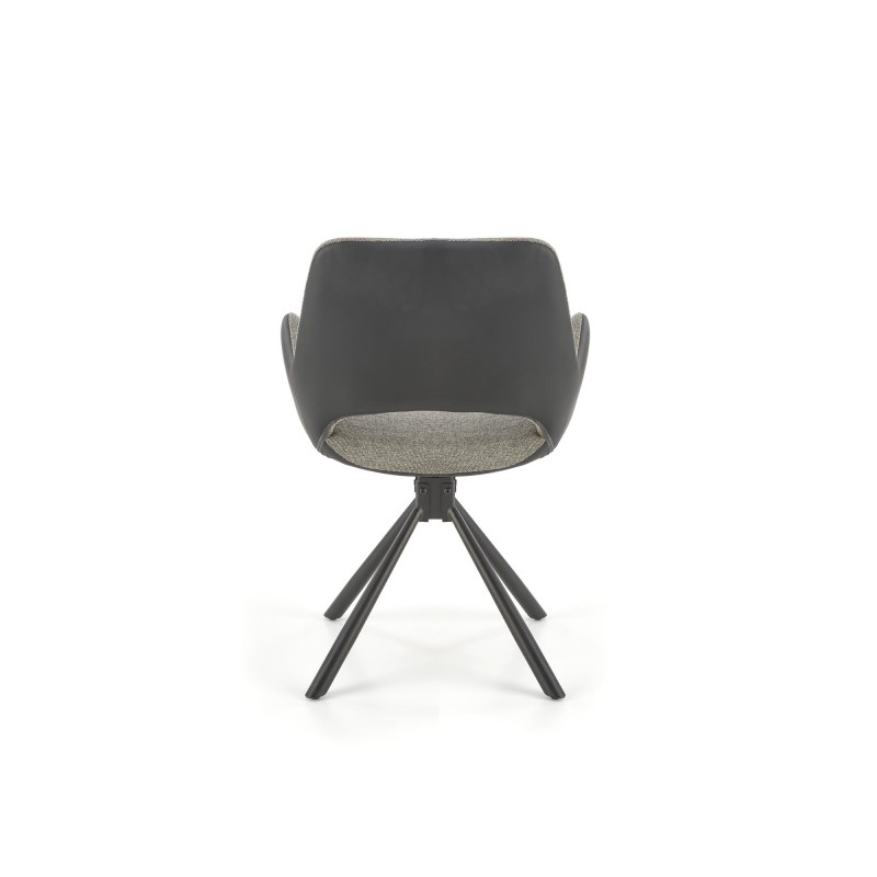 'K494 Ash Grey / Black Chair' 'K494 Ash Grey / Black Chair'