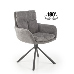 K495 krzesło popielaty (1p 2szt)