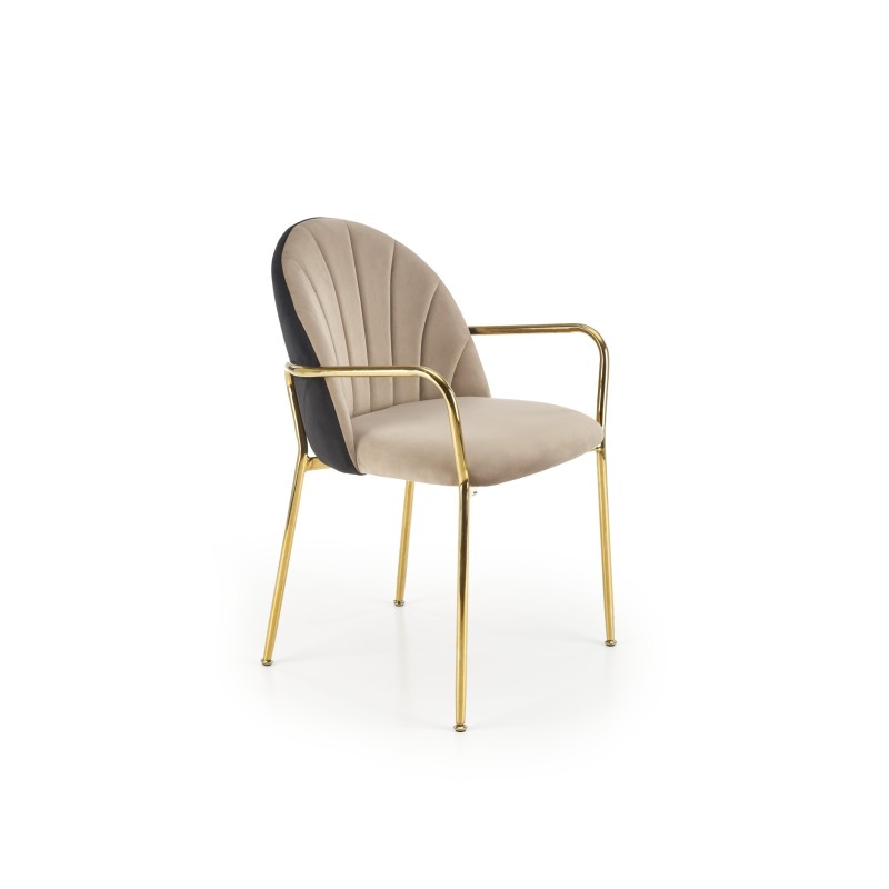 'K500 Beige / Black Chair' 'K500 Beige / Black Chair'