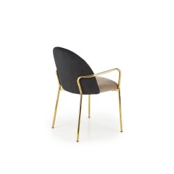 'K500 Beige / Black Chair' 'K500 Beige / Black Chair'