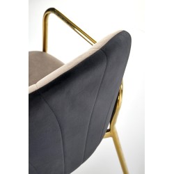 'K500 Beige / Black Chair' 'K500 Beige / Black Chair'