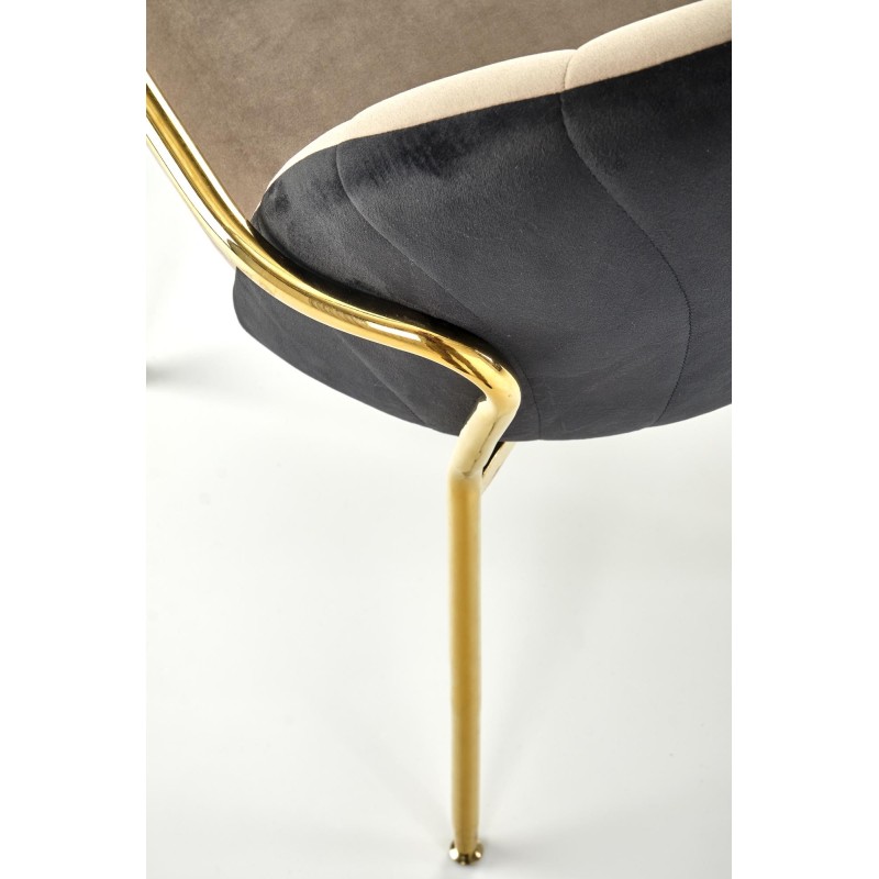 'K500 Beige / Black Chair' 'K500 Beige / Black Chair'