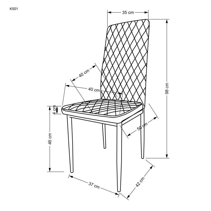 'K501 Black Chair' 'K501 Black Chair'
