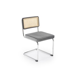 'K504 Ash Grey / Black Chair'