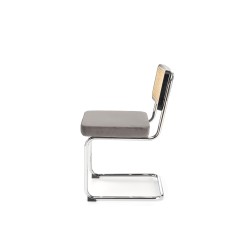 'K504 Ash Grey / Black Chair' 'K504 Ash Grey / Black Chair'