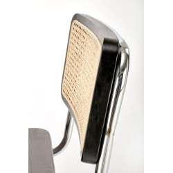 'K504 Ash Grey / Black Chair' 'K504 Ash Grey / Black Chair'