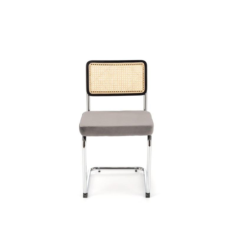 'K504 Ash Grey / Black Chair' 'K504 Ash Grey / Black Chair'