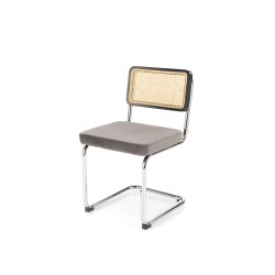 'K504 Ash Grey / Black Chair' 'K504 Ash Grey / Black Chair'