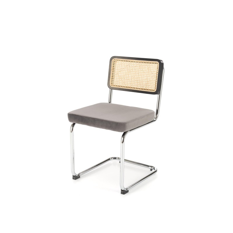 'K504 Ash Grey / Black Chair' 'K504 Ash Grey / Black Chair'