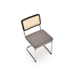 'K504 Ash Grey / Black Chair' 'K504 Ash Grey / Black Chair'