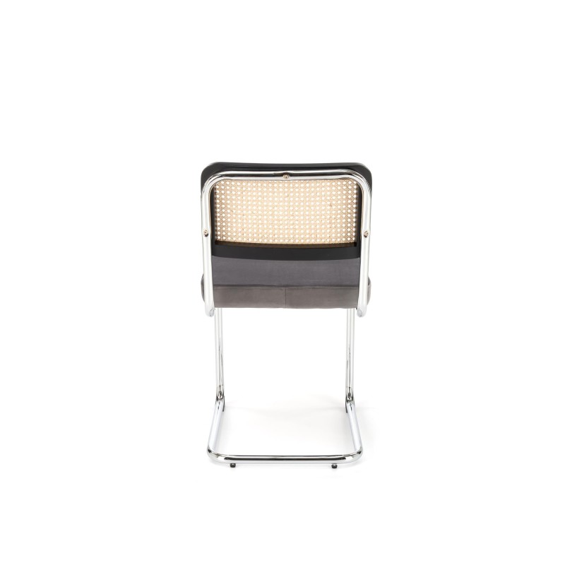 'K504 Ash Grey / Black Chair' 'K504 Ash Grey / Black Chair'