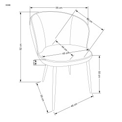 K506 krzesło wielobarwny (1p 2szt) K506 krzesło wielobarwny (1p 2szt)