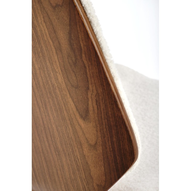 'K511 Cream / Walnut Chair' 'K511 Cream / Walnut Chair'