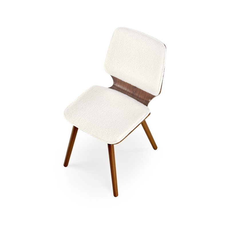 'K511 Cream / Walnut Chair' 'K511 Cream / Walnut Chair'