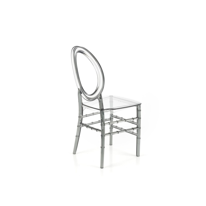 'K513 Polycarbonate Chair, Smoked' 'K513 Polycarbonate Chair, Smoked'