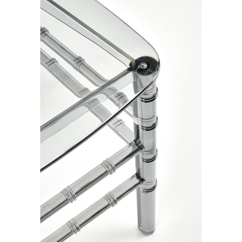 'K513 Polycarbonate Chair, Smoked' 'K513 Polycarbonate Chair, Smoked'
