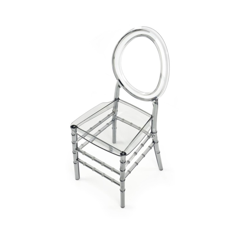 'K513 Polycarbonate Chair, Smoked' 'K513 Polycarbonate Chair, Smoked'