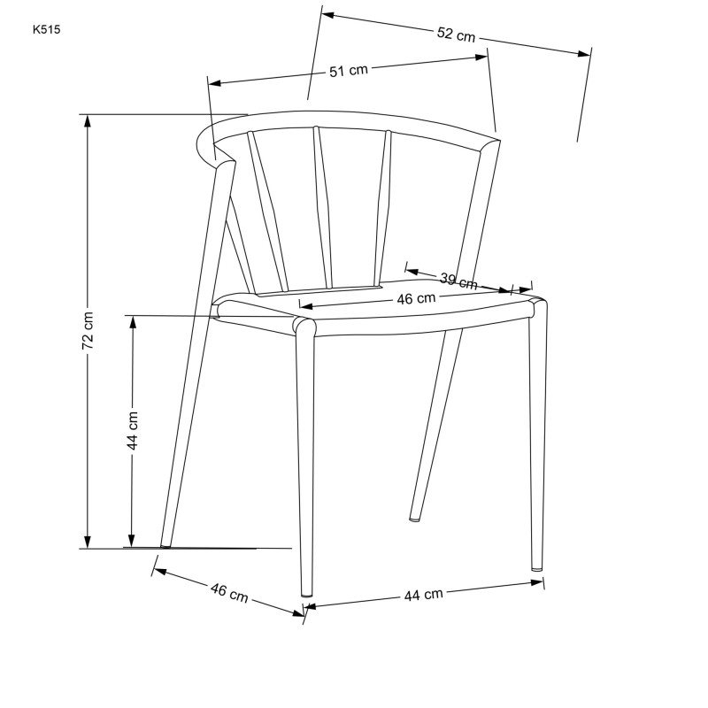 'K515 Natural Chair' 'K515 Natural Chair'
