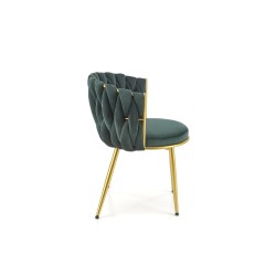 'K517 Dark Green / Gold Chair' 'K517 Dark Green / Gold Chair'