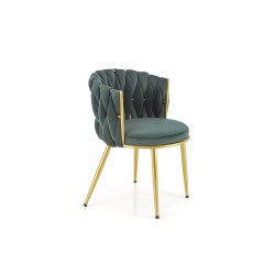 'K517 Dark Green / Gold Chair' 'K517 Dark Green / Gold Chair'