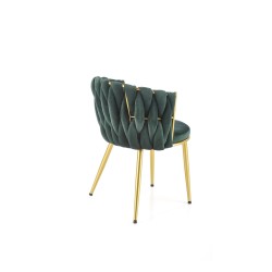 'K517 Dark Green / Gold Chair' 'K517 Dark Green / Gold Chair'