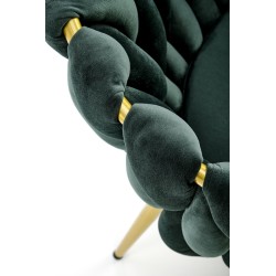 'K517 Dark Green / Gold Chair' 'K517 Dark Green / Gold Chair'