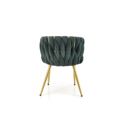 'K517 Dark Green / Gold Chair' 'K517 Dark Green / Gold Chair'