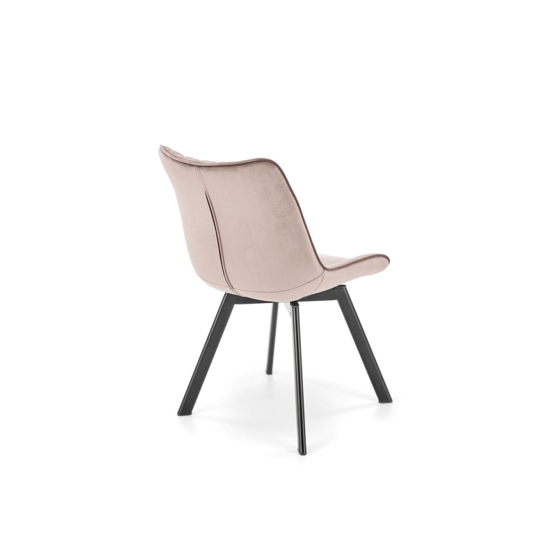 'K520 Chair Legs - Black, Seat - Beige' 'K520 Chair Legs - Black, Seat - Beige'