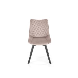 'K520 Chair Legs - Black, Seat - Beige' 'K520 Chair Legs - Black, Seat - Beige'